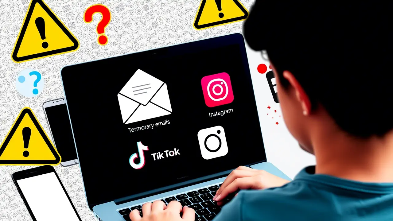 Is Using Temp Mail for TikTok or Instagram Safe?